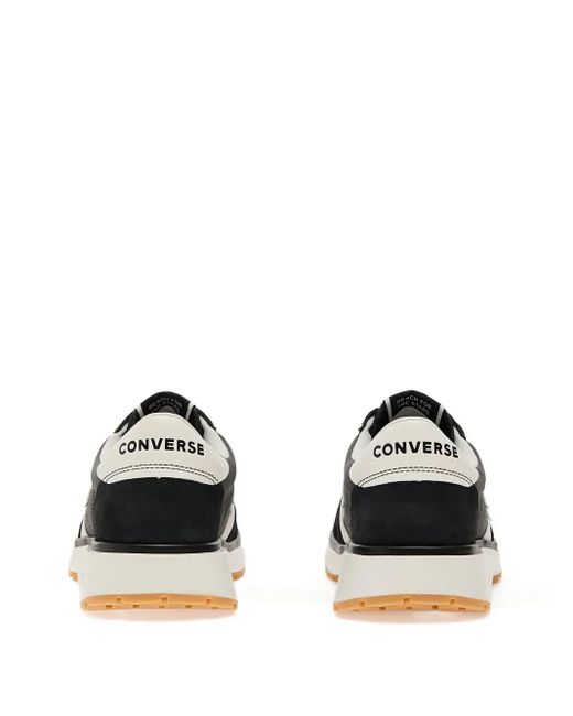 Converse Black Star-Patch Sneakers