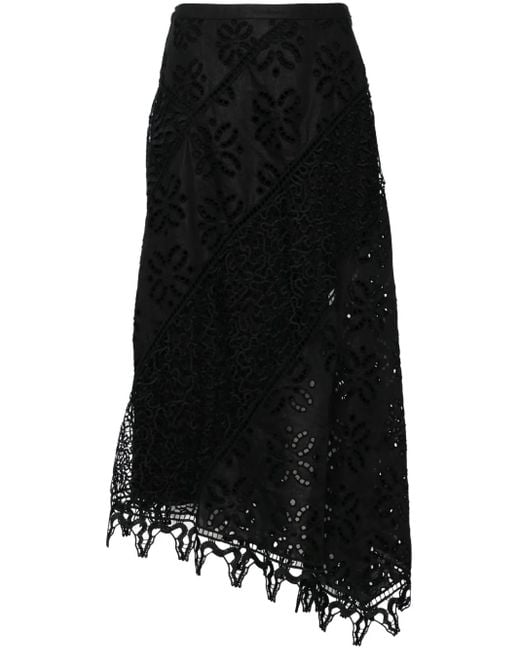 Ulla Johnson Black Solara Skirt