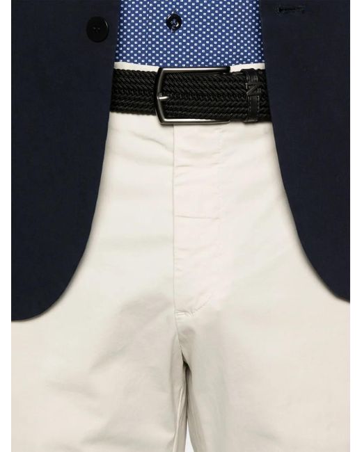 Briglia 1949 White Naviglio Chinos for men