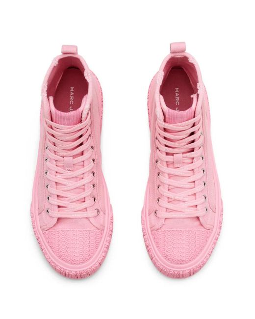 Marc Jacobs Pink The High Top Sneakers