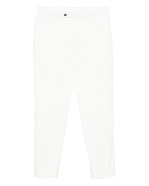 Pantalon Milano En Coton Barba Napoli pour homme en coloris White