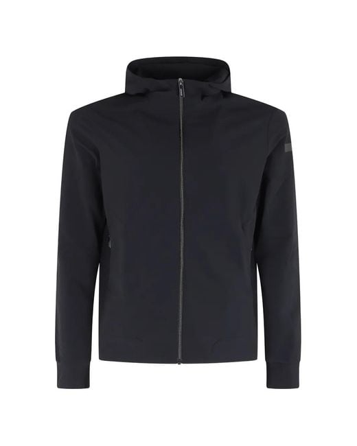 Rrd Blue Zip Hooded Fleece for men