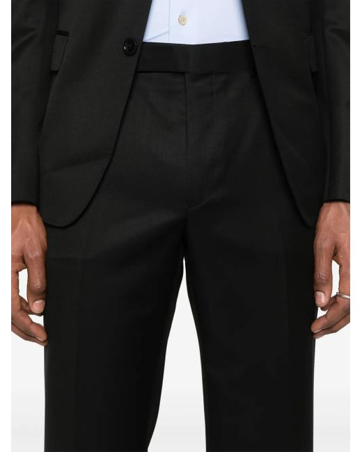 Zegna Black Single-Breasted Suit for men