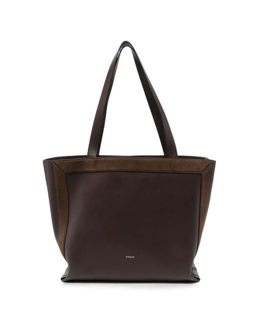 Wandler Brown Medium Ida Tote Bag