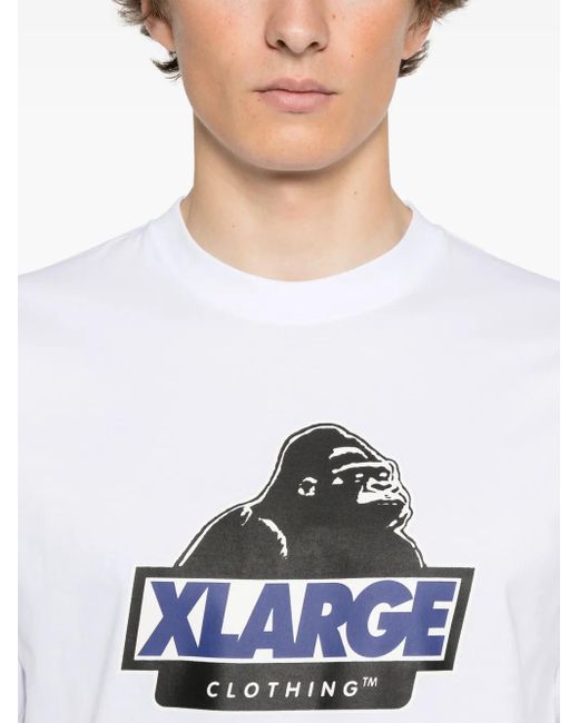 Xlarge White Slanted Og T-Shirt for men