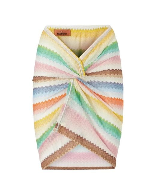 Missoni Gray Twisted Pareo