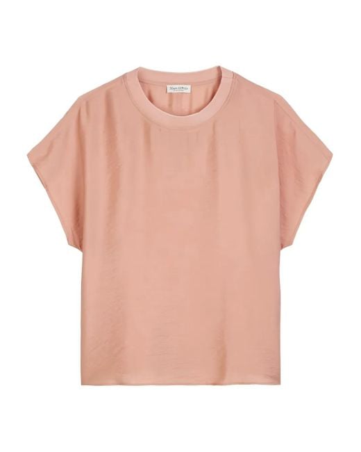 Marc O' Polo Pink Short-Sleeve Top