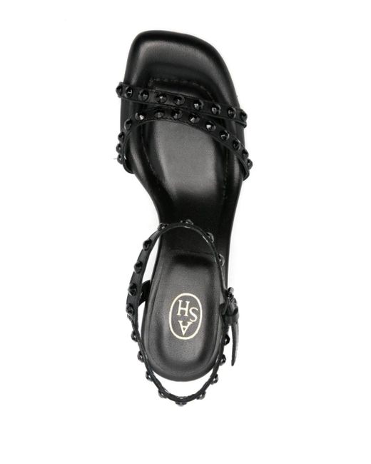 Ash Black Jody Bis 70mm Sandals