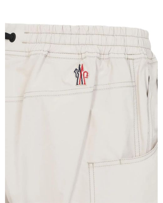 Moncler White Grenoble Mini Trousers For for men