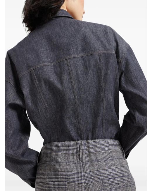 Brunello Cucinelli Gray Prince Of Wales Trousers