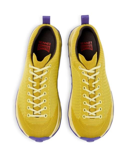 メンズ Camper X Sunnei Pelotissima スニーカー Yellow
