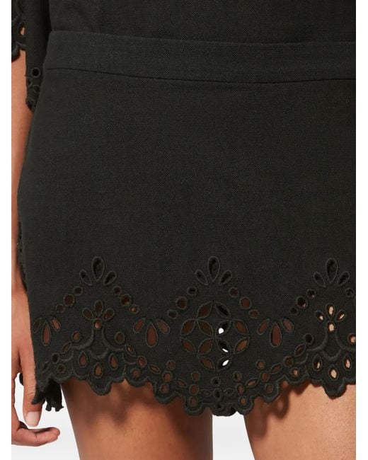 Isabel Marant Black Blouma Miniskirt