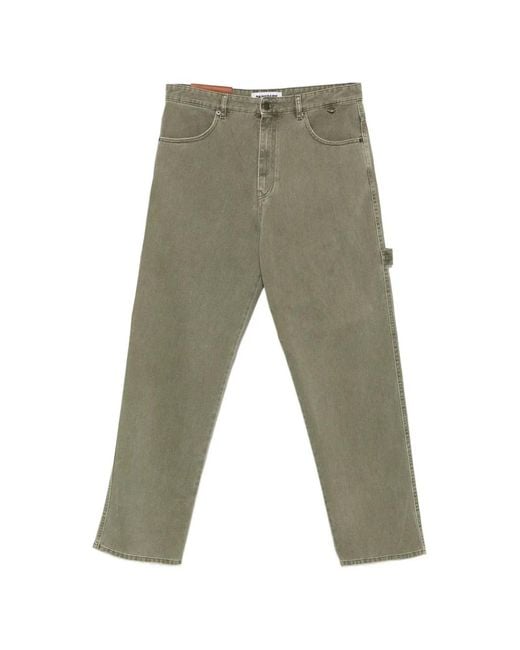 DARKPARK Gray John Relaxed-Fit Jeans for men