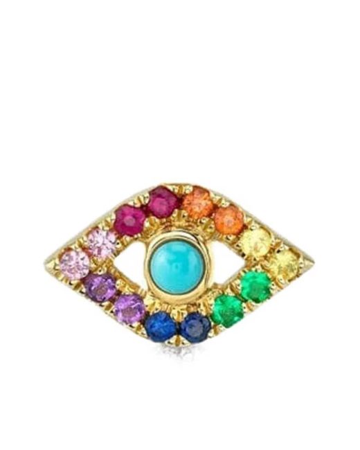 Orecchino Evil Eye di Sydney Evan in White