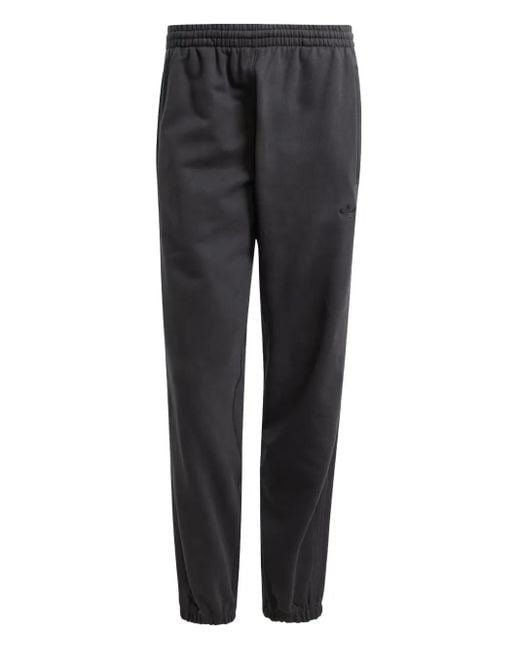 Adidas Black Premium Essentials Track Pants for men