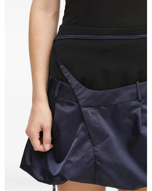 OTTOLINGER Blue Draped Skirt