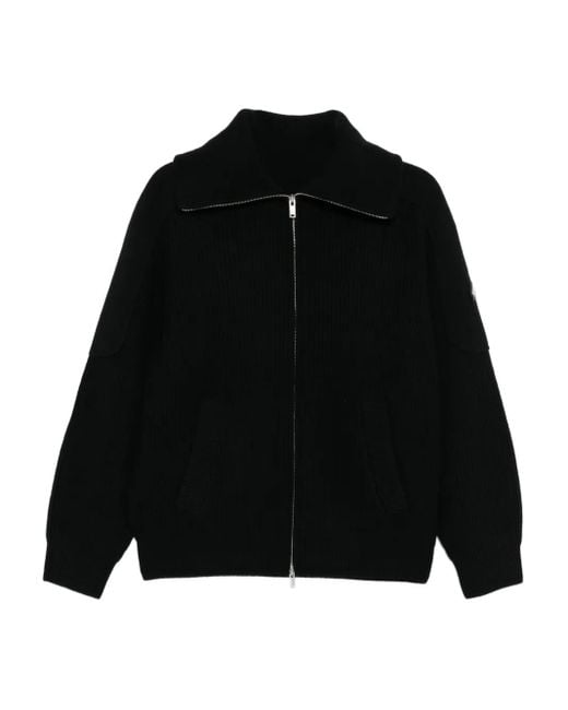 Moose Knuckles Black Colson Cardigan for men