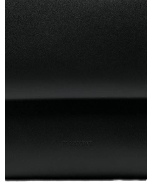 Jil Sander Black Envelope Shoulder Bag for men