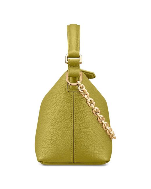 Maison De Sabre Yellow Chain Soft Tote Bag