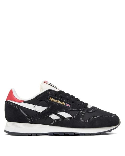Reebok Black Leather Classic Trainers for men