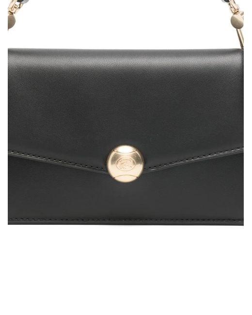 Lacoste Black Turn-Lock Strap Mini Bag