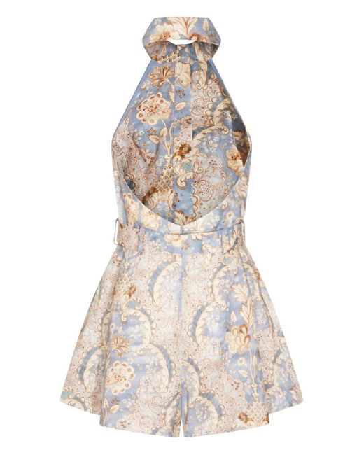 Zimmermann Multicolor Playsuits