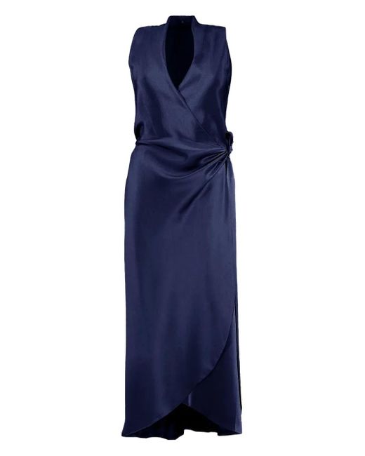 Nikki Midi Dress Peter Cohen en coloris Blue
