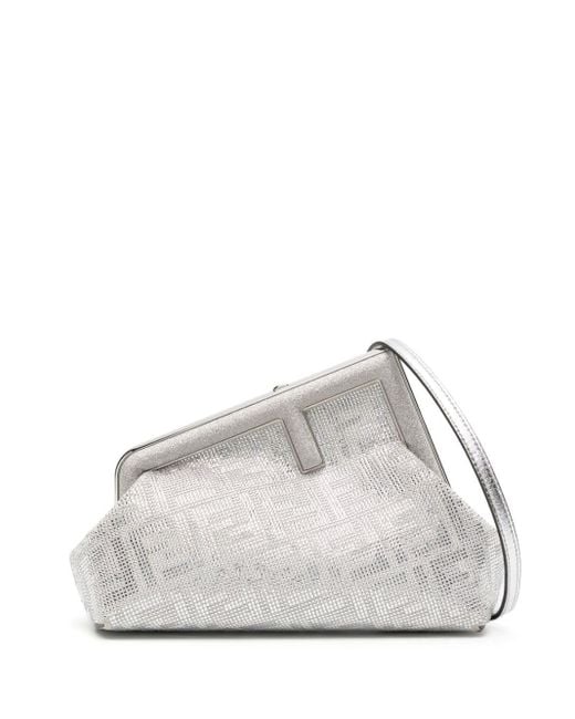 Fendi フェンディ ファースト バッグ S White