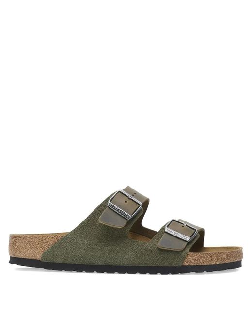 Birkenstock Green Arizona Sandals