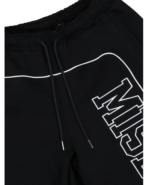 M I S B H V Black Spring Breakers Shorts for men