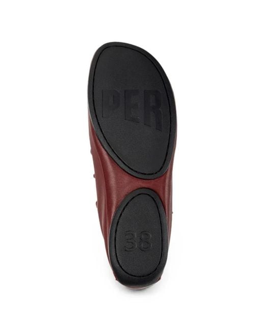 Camper Purple Right Nina Ballet Flats