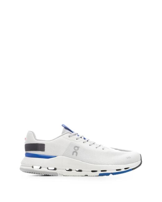 On Shoes White Cloudnova Form 2 Sneakers for men