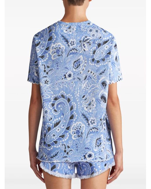 Etro Blue T-Shirt