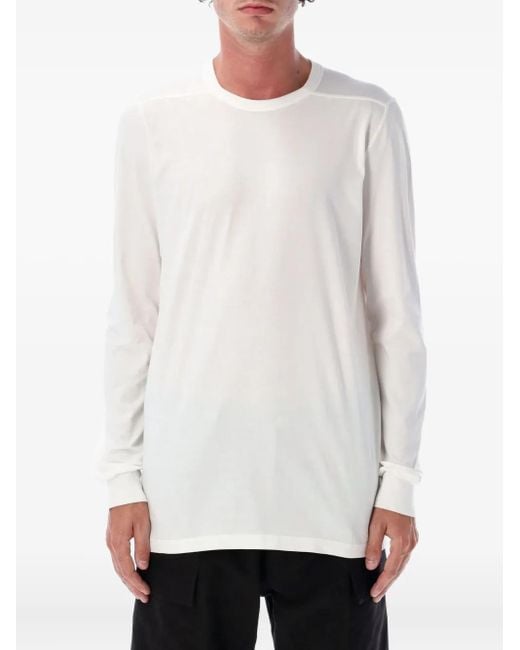 Rick Owens White Long Sleeve Tops for men