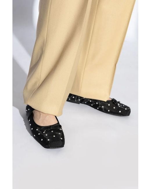 MICHAEL Michael Kors Black Ballet Flats