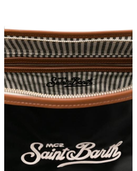 Mc2 Saint Barth Black City Tote Bag