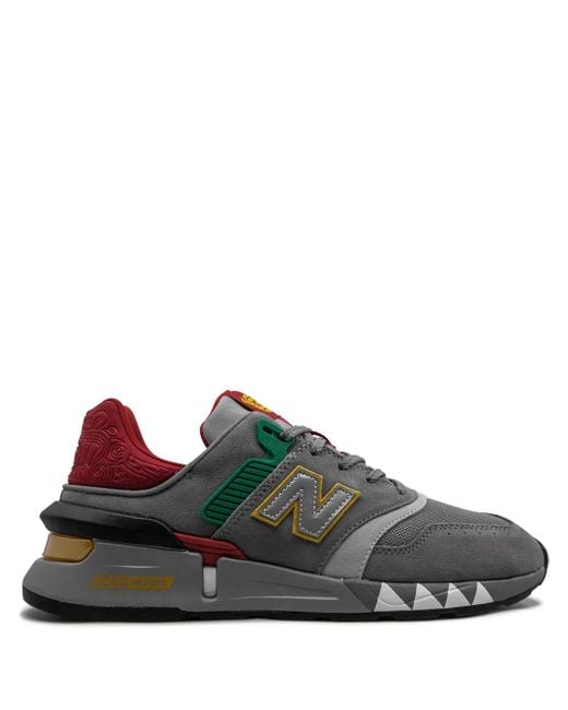 New Balance Gray 997 Low-Top Sneakers