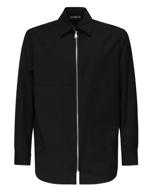 メンズ Giuliano Galiano Magik ジップ シャツ Black