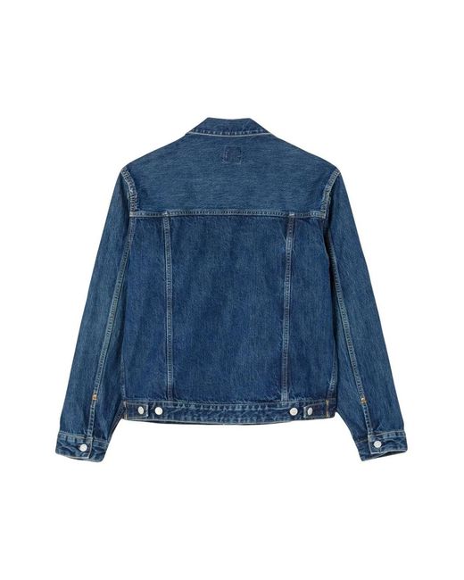 Re/done Denim Jack in het Blue voor heren