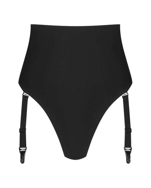 Maison Close Black Nuit Infinie High-Waisted Briefs