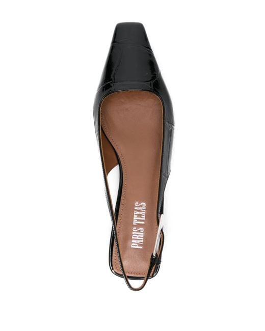 Paris Texas Black Bettina Ballet Flat