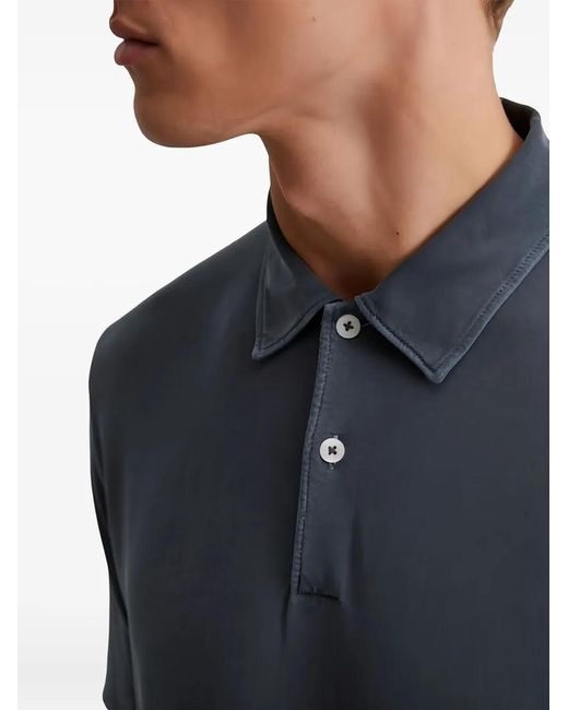 Marc O' Polo Blue Short-Sleeve Polo Shirt for men