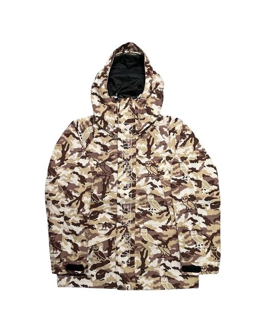 A Bathing Ape Natural Woodland Camo Ovo Jacket for men