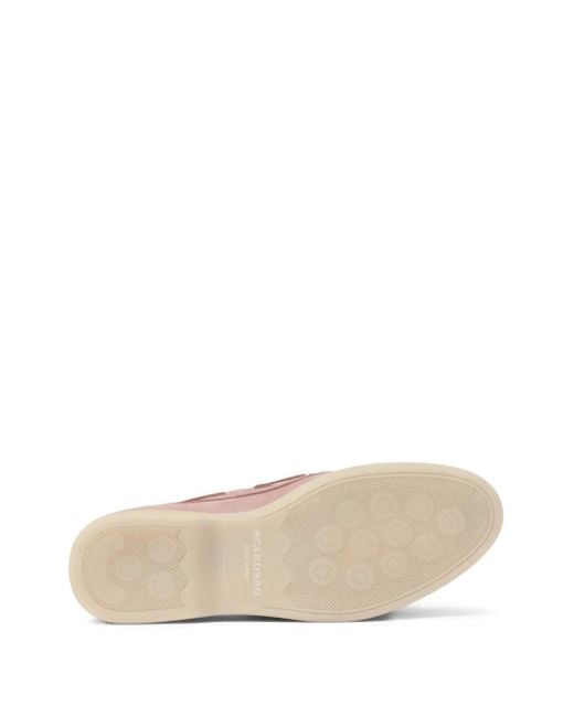 Scarosso Pink Lia Boat Shoes
