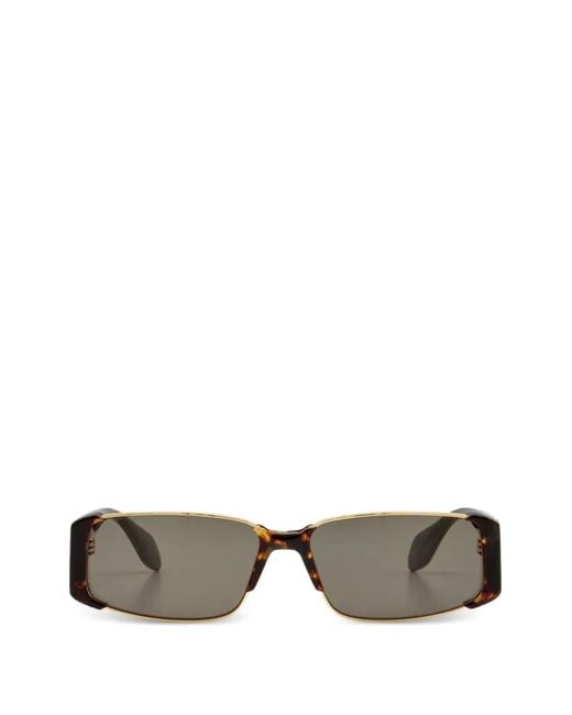 Gigi Studios Gray Viana Square-Frame Sunglasses