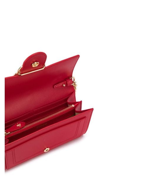 Pinko Leather Love Shoulder Bag in Red Save 29 Lyst