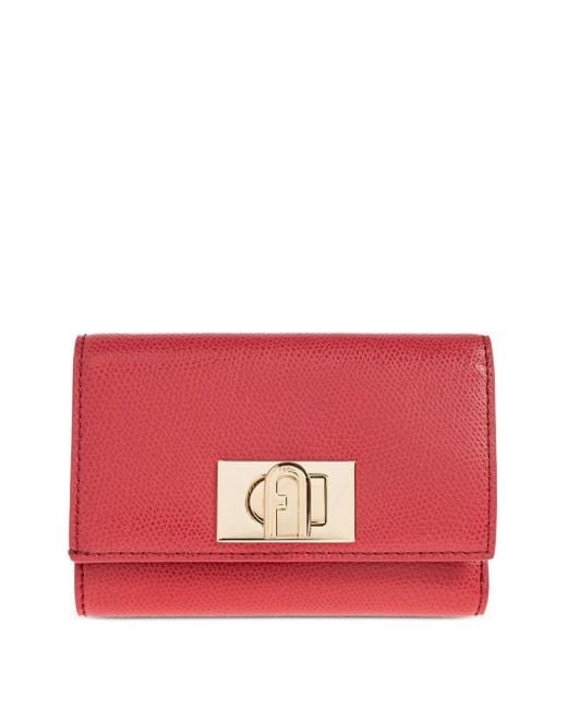 Furla Red 1927 M Portemonnaie aus Leder
