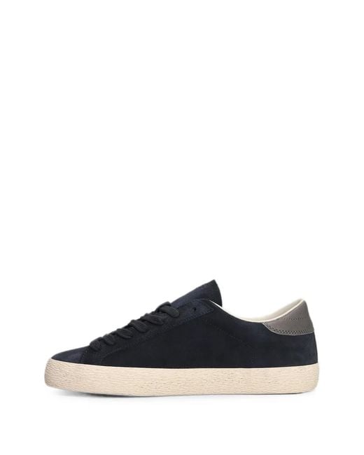 Date Blue Hill Low Suede Sneakers for men