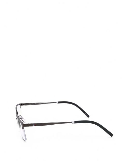 Tommy Hilfiger White Rectangle-Frame Glasses for men