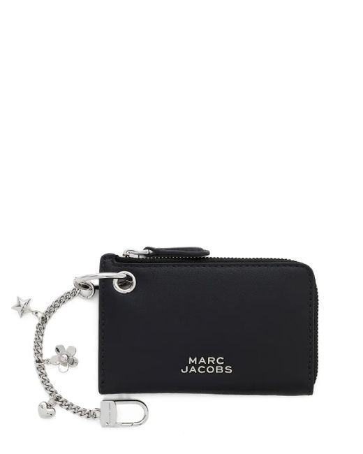 Marc Jacobs Black Zip Charm Wallet